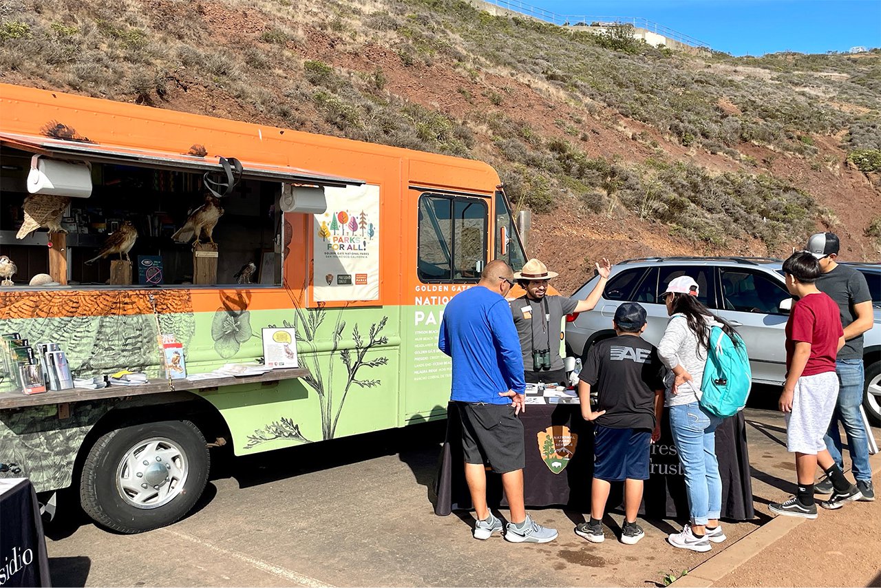 Community Engagement on Hawk Hill (photo by Karen Offereins)